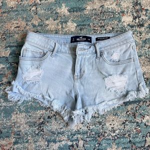 Hollister Low Rise Short Short Vintage Stretch Size 3